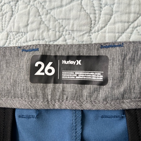 Blue Hurley shorts size 26 - Picture 4 of 5